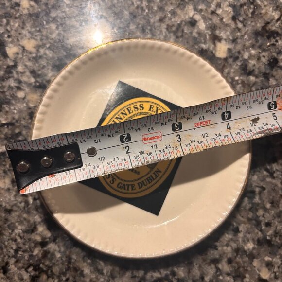 Vintage Guinness Extra Stout St James's Gate Dublin Ashtray 4.5" - Picture 3 of 3